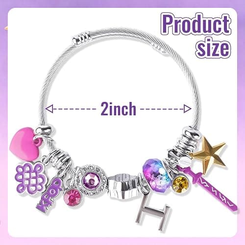 CelyBoutique KPop Bracelet - Merch Kpop Stuff items Bracelet Chirstmas Gift for Women, Kpop Jewelry accessories for Funs thumbnail 3
