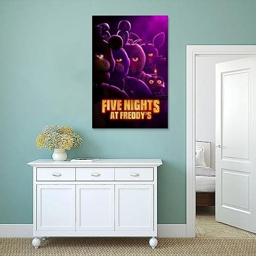 GWJXYWZP Five Nights at Freddy's Classic Movies And TV Series Canvas Poster Wall Art Decorative Painting Bedroom Painting Posters12x18inch(30x45cm) Unframe-style thumbnail 4
