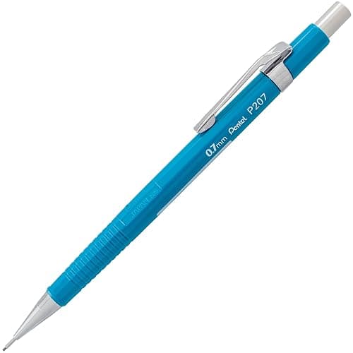 Pentel Sharp Mechanical Pencil, (0.7mm), Medium Line, Blue Barrel, Pack of 4 (P207PF4C) thumbnail 2