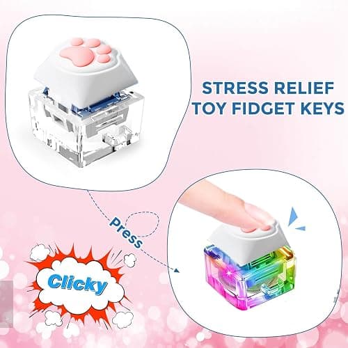 Keyboard Fidget Keychain thumbnail 4