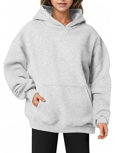 XPIZH Women Hoodies Sweatshirts Sweaters Fleece Hooded Oversized Long Sleeve Crewneck Shirts Fall Winter Outfits Pocket - Image 1
