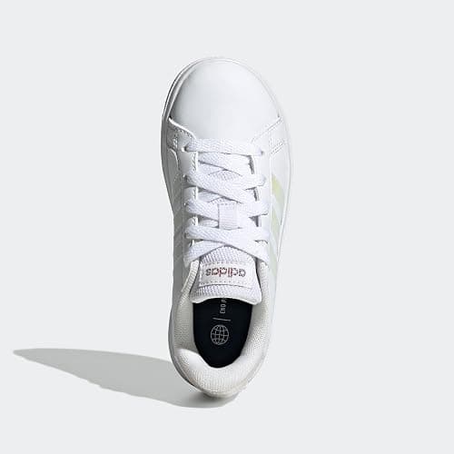 Adidas Mixte Enfant Grand Court Lifestyle Lace Tennis Shoes thumbnail 3