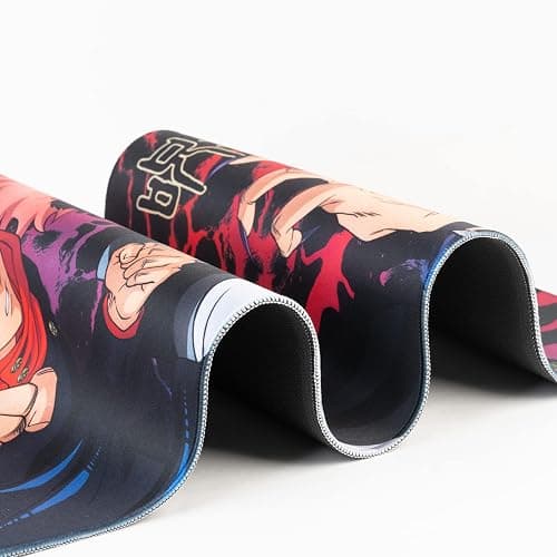 Grupo Erik XXL Mouse Pad - Jujutsu Kaisen Gifts | Gaming Desk Mat 31.5 x 13.8 inches Non-Slip Rubber Mat, Keyboard & Mouse Mat Large | Gaming Gifts Gamer thumbnail 3