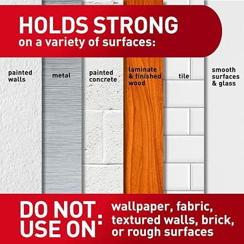 Command Medium Picture Hanging Strips, Damage Free Hanging of Dorm Decorations, 22 Pairs, 44 Command Strips (17204-22NA) thumbnail 3