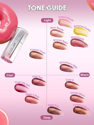 SHEGLAM Glass Lock Air Gloss High Shine Finish Moisturizing Lip Gloss-Hard Candy thumbnail 7