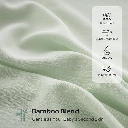 Momcozy Swaddles for Newborns, Quiet Fastener Swaddle Suitable for Infant 0-3 Months, New-Parent-Friendly Sleep Sack, Reduce Startle Reflex, Newborn Boys Girls Registry Essentials, 2-Pack, Serenity thumbnail 7
