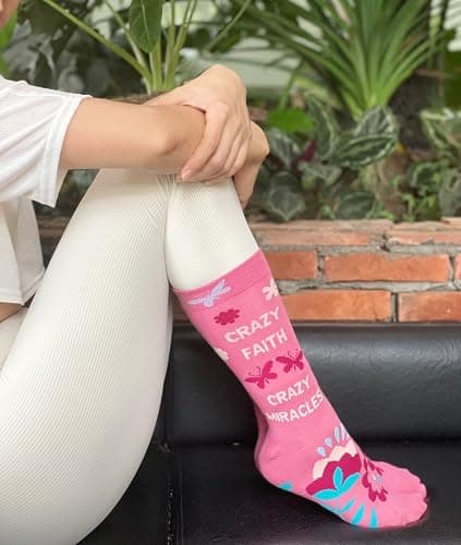 SHEROCIOUS | fun socks for women | cheer me up gifts | best postpartum gifts for mom | girl power gifts thumbnail 2