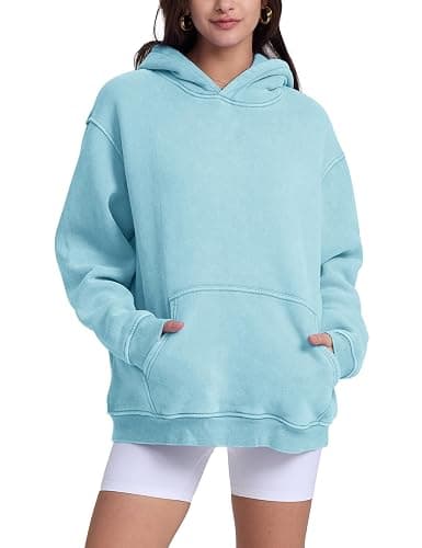 Hatant Oversized Hoodie Sweatshirts for Women Couples Heavyweight Hoodies Pullover Vintage Acid Wash Sweaters Pullover 2025 thumbnail 5
