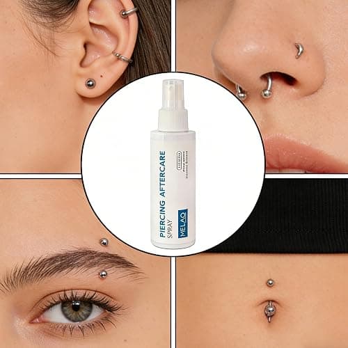 Piercing Care Spray, suitable for cleaning body piercings, cleansing spray for new piercings thumbnail 5