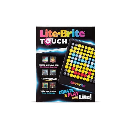 Lite-Brite Touch - Create, Play and Animate - Light Up Portable Stem Sensory Learning Toy, Creative Art Stem Toy for Girls, Boys, Unisex, Toddler, Holiday, Birthday, Gift, Ages 6+ thumbnail 9
