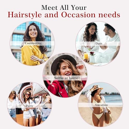 HIRAY 3/8 Inch Curling Iron,9mm Tiny Curling Wand,Ceramic Small Barrel Curling Iron with Adjustable Temperature,Fast Heating,for Short & Long Hair thumbnail 7
