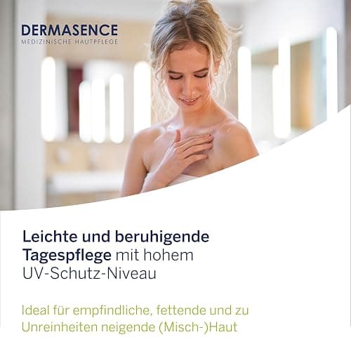 DERMASENCE Seborra Leichte Tagespflege mit LSF 30, 50 ml – Tagescreme bei unreiner Haut, schützt vor UV-Strahlen, ideal bei Neigung zu Mallorca-Akne, ohne Parfüm, beruhigend, fettfrei, vegan thumbnail 3