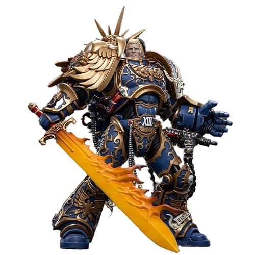 JoyToy Warhammer 40,000 1/18 Action Figure Ultramarines Primarch Roboute Guilliman Collection Model(7.08inch) thumbnail 4