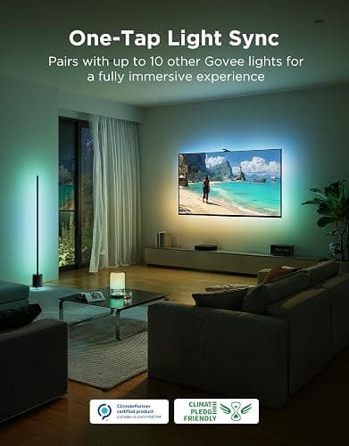 Govee TV Backlight 3 Pro with HDR Triple Camera, 11.8ft 5-in-1 RGBWWIC LED Strip Lights That Change with 55-65 Inch TVs, 75LEDs/m, Supports AI Filter, Smart App and Voice Control, DreamView Sync thumbnail 7