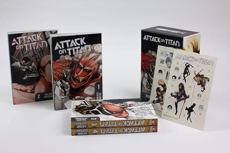 Attack on Titan Season 1 Part 1 Manga Box Set (Attack on Titan Manga Box Sets) thumbnail 4