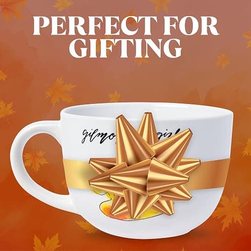 Silver Buffalo Gilmore Girls Luke's Diner Logo Ceramic Soup Mug, 24 Ounces thumbnail 7