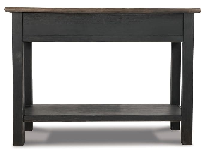 Signature Design by Ashley Tyler Creek Modern Farmhouse Sofa Table, Brown & Black thumbnail 9