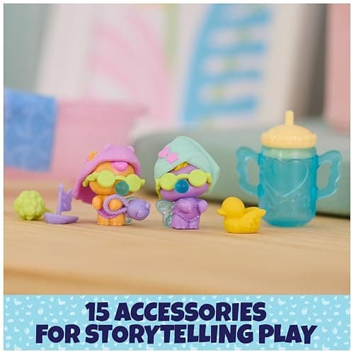 Hatchimals Alive, Make a Splash Playset with 15 Accessories, Bathtub, 2 Color-Change Mini Figures in Self-Hatching Eggs, Gifts & Stocking Stuffers for Girls & Boys thumbnail 6