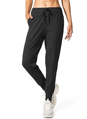 SANTINY Women's Joggers Pants Pockets Drawstring Running Sweatpants for Women Lounge Workout Jogging thumbnail 4
