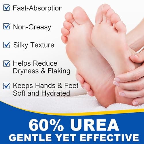 60% Urea Cream Stick plus 2% Salicylic Acid, Maximum Strength Urea Foot Cream Callus Remover for Dry Cracked Heels, Hands, Knees,Exfoliating Moisturizer, Dead Skin Remover Foot Balm 1.4oz (1pcs) thumbnail 3