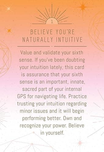 Awakening Intuition: Oracle Deck and Guidebook (Intuition Card Deck) (Inner World) thumbnail 3