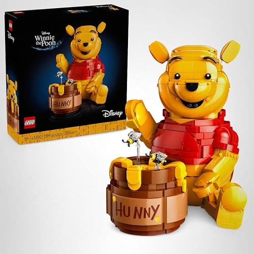 LEGO Disney Winnie The Pooh Building Set - Home, Office or Book Shelf Decor for Adult Fans, Ages 18+ - W/Eeyore Figure - Collectible Disney Gift - 43300 thumbnail 8