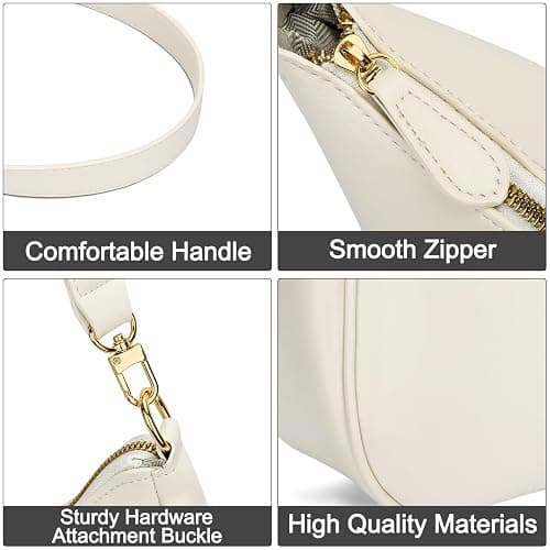 KKXIU Shoulder Bag for Women Cute Hobo Purses and Handbags Retro Clutch Underarm Purse | Cute, Retro, Cute, Retro thumbnail 3