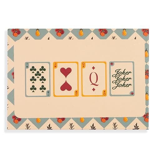 ban.do 2 Decks of Playing Cards, 52-Count Standard Card Deck with Case, Cute Playing Cards in Decorative Storage Box, Garden thumbnail 3