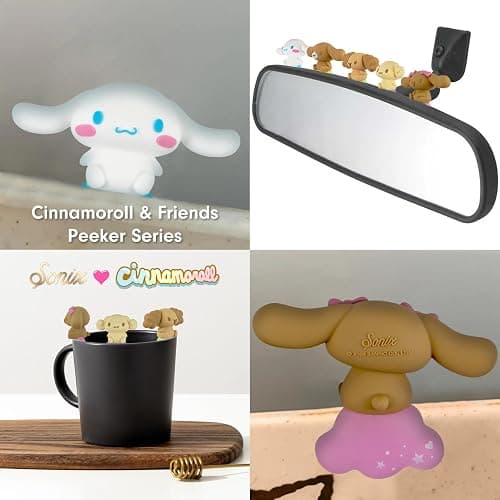 Sonix x Sanrio Hello Kitty Peekers - Cinnamoroll & Friends Blind Box - Adhesive Decorative Mini Figures - Includes Mocha, Espresso, Cappuccino, Chiffon, or Mystery Character thumbnail 7