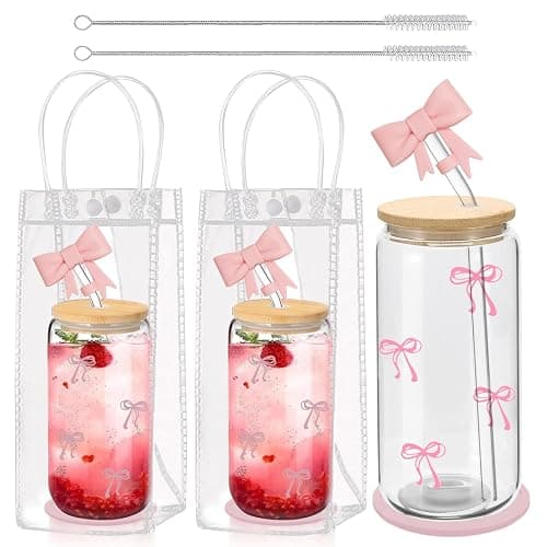 2 Packs Coquette Bow Aesthetic Cups thumbnail 2