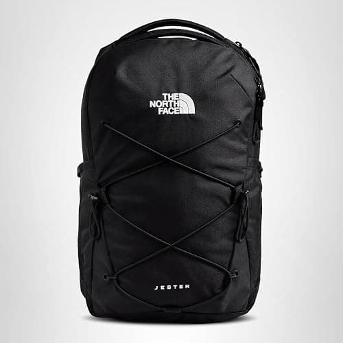 The North Face Women's Jester Everyday Laptop Backpack - Commuter Travel Bag, Laptop Sleeve, Water-Repellent, TNF Black-NPF, One Size thumbnail 9