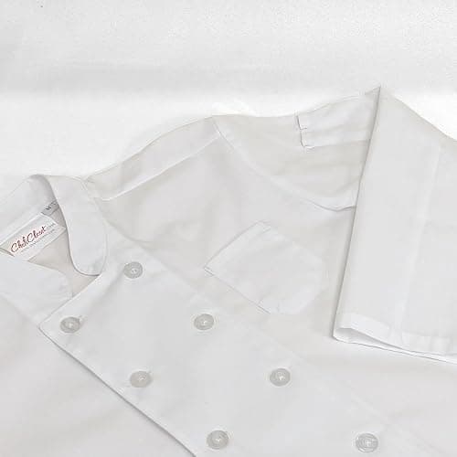 ChefsCloset Custom Kids Size Peanut Youth Embroidered Chef Coat thumbnail 5