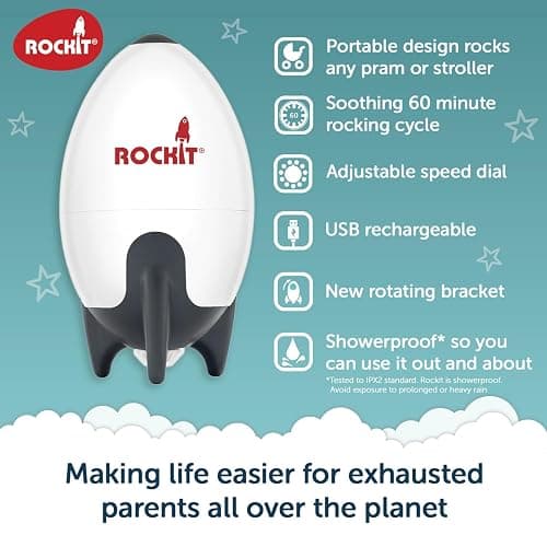 Rockit - Portable Baby Rocker USB Rechargeable 2.0 thumbnail 3