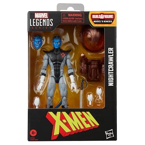 Marvel Legends Series Nightcrawler, X-Men Comics Collectible 6-Inch Scale Action Figure thumbnail 2