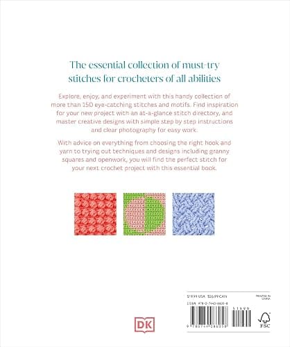 Crochet Stitches Step-by-Step: More than 150 Essential Stitches for Your Next Project (Step-by-Step Stitching) thumbnail 2