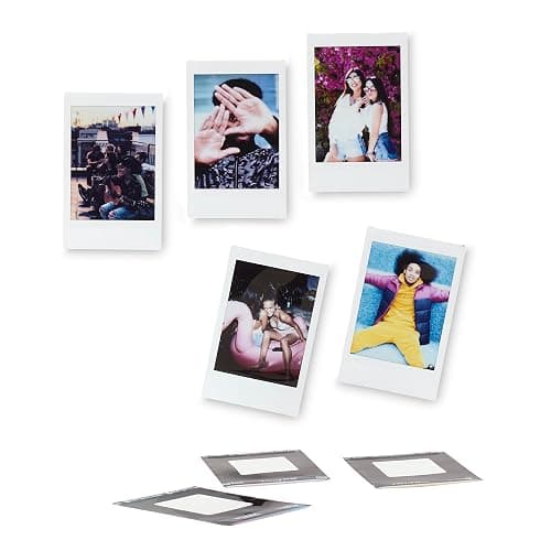 instax mini 12 instant camera bundle,pack contains; Camera, Ready-to-take camera case, mini photo albu in white marble finish, 1 x 10 shot mini white border instant film, photo stickers thumbnail 7