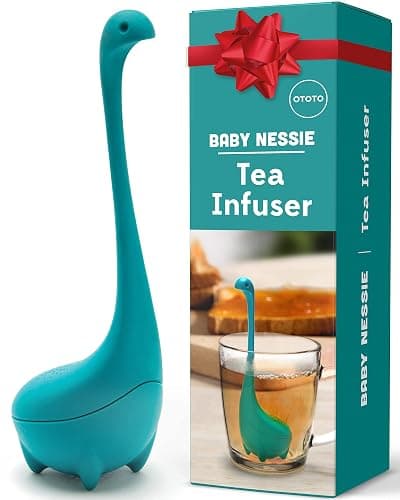 Cute Tea Infuser by OTOTO - Loose Leaf Tea Steeper, Tea Accessories, Tea Diffusers, Tea Infuser for Loose Leaf Tea, Tea Strainers, Cute Gifts, Tea Gift Set, Kitchen Gifts, Cooking Gadgets - Image 1