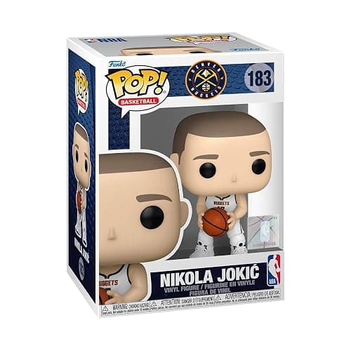 Funko POP! NBA: Nuggets - Nikola Jokic - Collectable Vinyl Figure - Gift Idea - Official Merchandise - for Kids & Adults - Sports Fans - Model Figure for Collectors and Display - Image 1