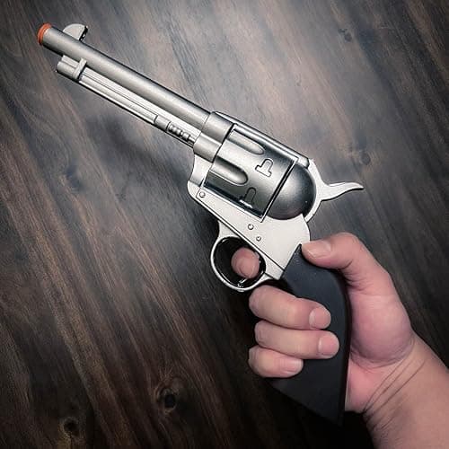 12.5 Inch Wild West Costume Prop Redemption Classic Foam Western Revolver Cowboy Sheriff thumbnail 3