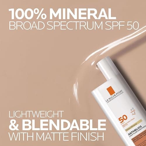 La Roche-Posay Anthelios Tinted Sunscreen SPF 40+, Broad Spectrum SPF + Antioxidants, Titanium Dioxide & Zinc Oxide Sunscreen, 4 Flexible Shades With No White Cast, Oil Free & Oxybenzone Free - 1.7 Fl Oz (Pack of 1) - Tinted thumbnail 4