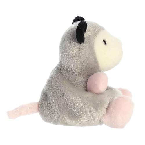 Aurora® Adorable Palm Pals™ Sherri Opossum™ Stuffed Animal - Fun Collectible Plush for Kids and Adult Collectors - Perfect for Decorating Rooms and Birthday Gifts - Gray 4.5 Inches thumbnail 3