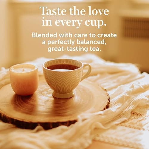 Red Rose Sweet Temptations Dessert Tea Lemon Cake, Zero Carbs, Zero Sugar Bursting with Flavor Caffeine-Free Delicious Beverage Herbal Tea, 18 Count Fruit Naturally Flavored Herbal Tea thumbnail 4