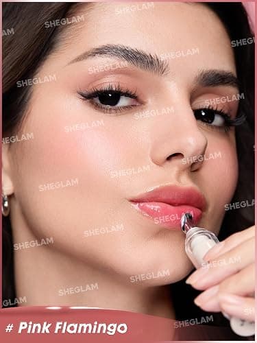 SHEGLAM Booster Shine Plumping Lip Gloss-Pink Flamingo thumbnail 6