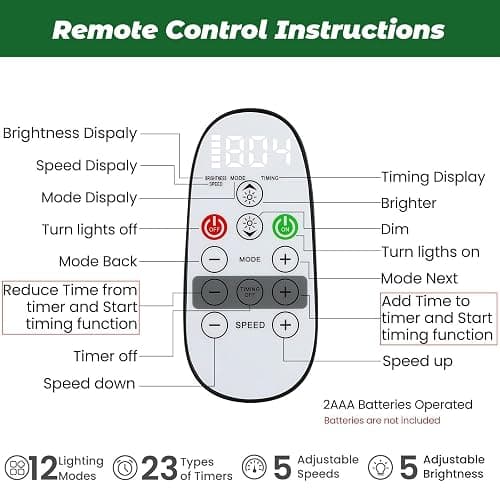 SHareconn 6ft Prelit Premium Artificial Classic Spruce Christmas Tree with Remote Control,Timer, and 330 Warm White & Color LED Changing Lights, 952 Branch Tips, Xmas Decoration, 6 FT thumbnail 5