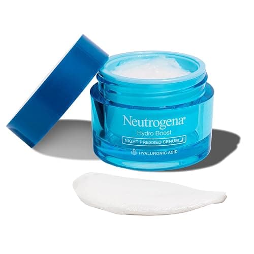 Neutrogena Hydro Boost Night Pressed Serum - with Hyaluronic Acid & Antioxidants, Hydrating Face Moisturizer that Restores & Revitalizes Skin Overnight, for Normal to Extra Dry Skin, 1.7 oz thumbnail 3