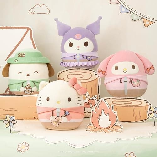 Squishmallows Original Sanrio 12in Cute Camping Kuromi – Official Jazwares Plush (Medium-Sized) thumbnail 7