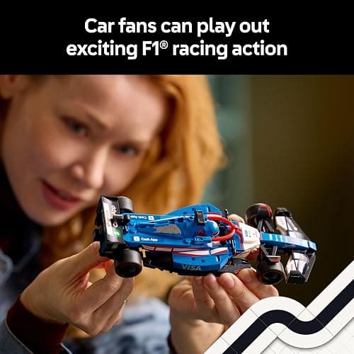 LEGO Speed Champions Visa Cash App RB VCARB 01 F1 Race Car Model Kits - Building Sets for Adults, Ages 18+ W/Realistic Features - F1 DIY Crafts for Display - Gift Ideas for F1 Fans - 77246 thumbnail 3