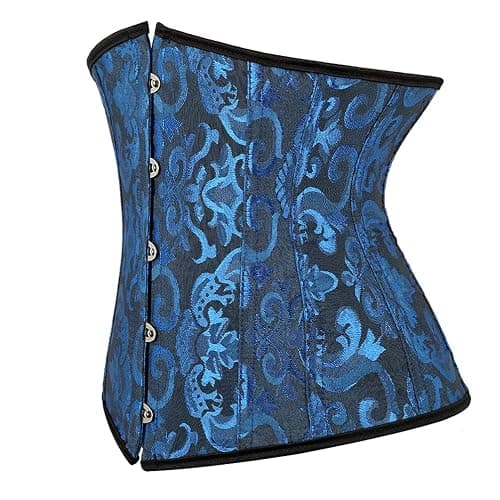 Grebrafan Bridal Underbust Plus Size Vintage Waist Corset Top thumbnail 2