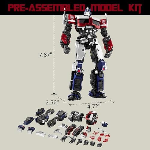 YOLOPARK Optimus Prime Transformers Toys Rise of The Beasts Action Figures,7.87 Inch Highly Articulated Transformer Toys for Kids Ages 8 and Up,No Converting thumbnail 3