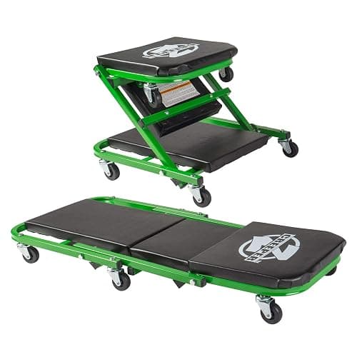 Pro-LifT C-2036DG Black/Green 300 Lbs Mechanic Creeper - Image 1